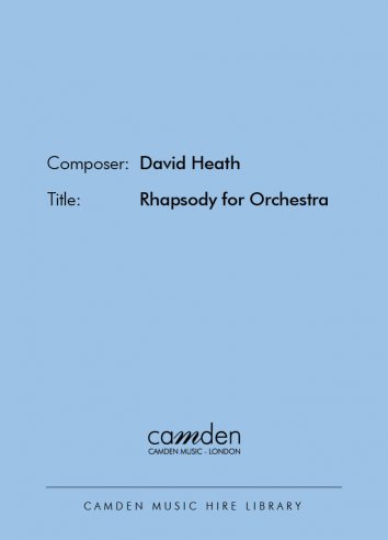 Rhapsody for Orchestra